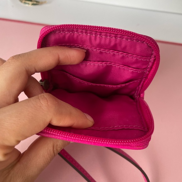 Pink coach card case - Picture 4 of 8